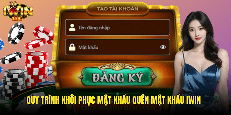 Quy Trình Khôi Phục Mật Khẩu Quên Mật Khẩu Iwin